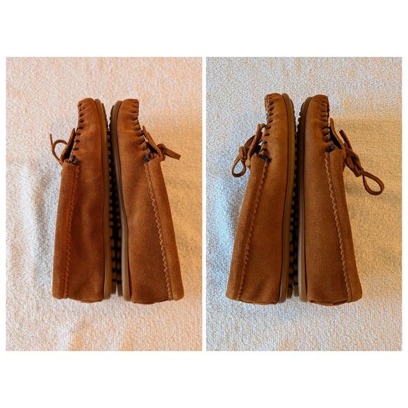 Minnetonka Thunderbird Animikii Kilty Flat Moccasin Loafer   Sz 7 - Picture 3 of 9